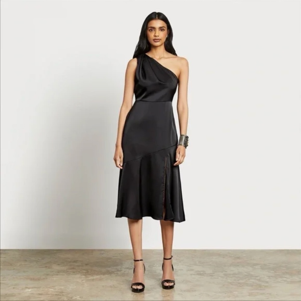 Sam Edelman: One Shoulder Midi Dress  (NWOT)